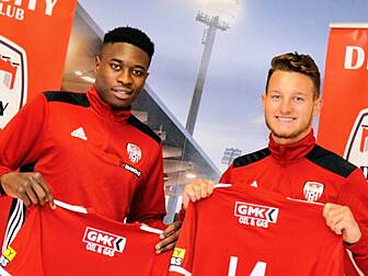 Derry continue signing spree w...